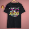 Music Teacher Chaos Coordinator Funny shirt