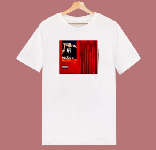 Music To Be Murdered By Cover Album 80s T Shirt Music To Be Murdered By Cover Album 80s T Shirt