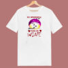 My Broomstick Runs On Wine 80s T Shirt