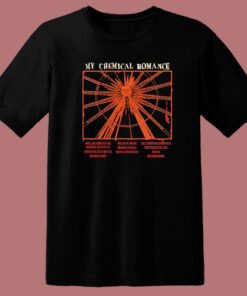 My Chemical Romance Bullets Tracks T Shirt Style