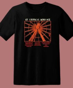 My Chemical Romance Bullets Tracks T Shirt Style
