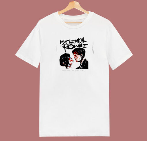 My Chemical Romance Three Cheers For Sweet 80s T Shirt