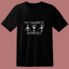 My Favorite Workout Funny Workout Graphic 80s T Shirt