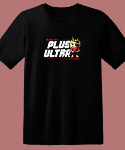 My Hero Academia All Might Plus Ultra 80s T Shirt