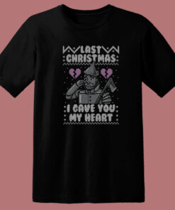 My Last Christmas 80s T Shirt 1