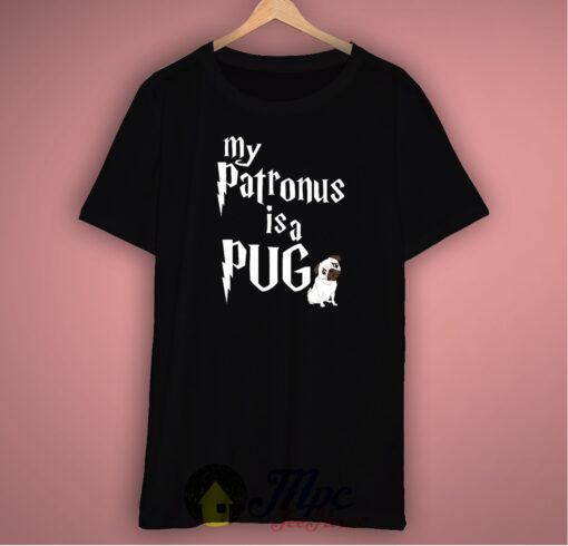 My Patronus is Pug Harry Potter Unisex Premium T Shirt Size S-2Xl