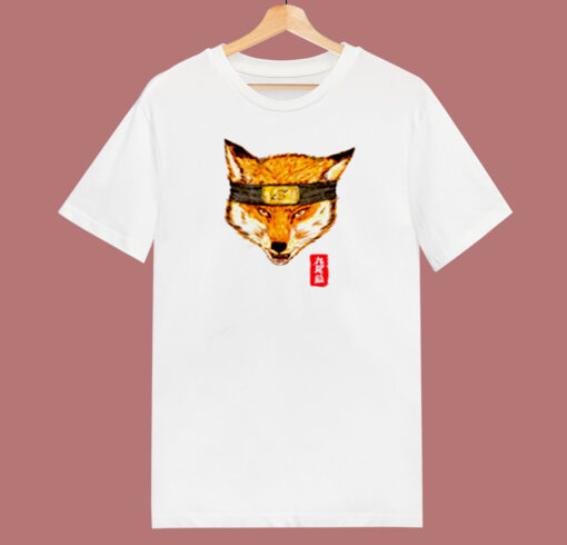 Naruto Characters Kyubi 80s T Shirt