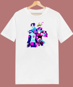 Naruto Team Seven 80s T Shirt 1