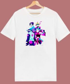 Naruto Team Seven 80s T Shirt 1 Naruto Team Seven 80s T Shirt 2