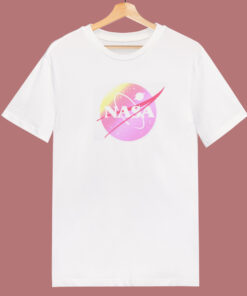 Nasa Pastel Colour 80s T Shirt