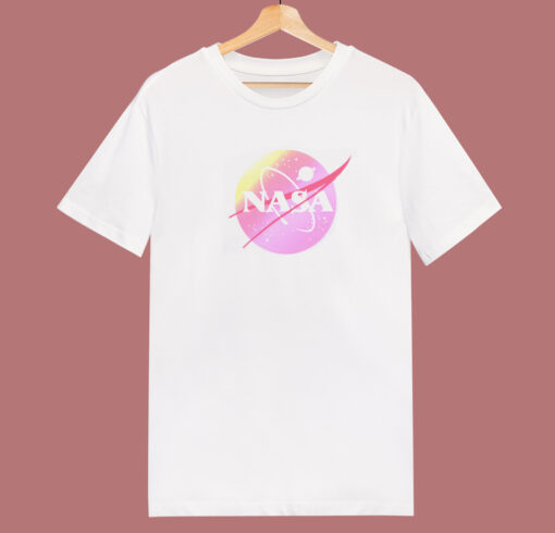 Nasa Pastel Colour 80s T Shirt