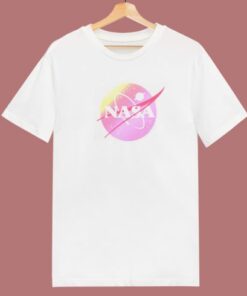 Nasa Pastel Colour 80s T Shirt