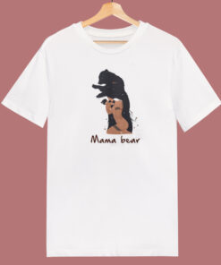 Native American Mama Bear 80s T Shirt 1