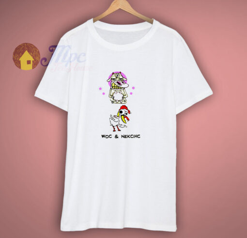 Nekcihc Cow And Chicken T Shirt