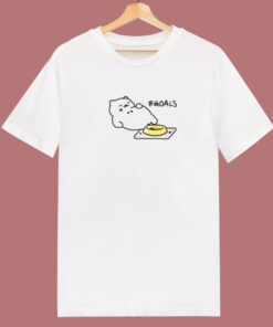 Neko Atsume Cartoon 80s T Shirt 1