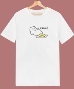 Neko Atsume Cartoon 80s T Shirt 2