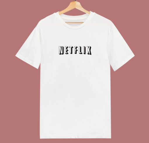 Netflix Logo Movies Tv Series 80s T Shirt