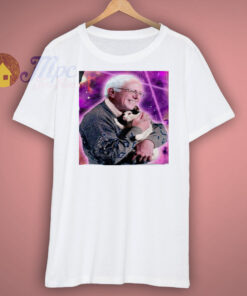 New Bernie Sanders cat lasers t shirt