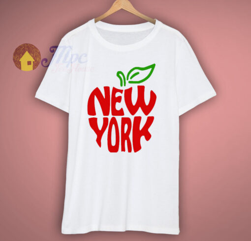 New York City Big Red Apple T Shirt