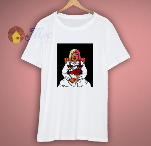 Nicki Minaj Funny Digital Print Shirt