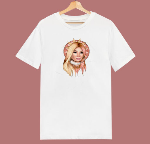 Nicki Minaj Graphic Art 80s T Shirt