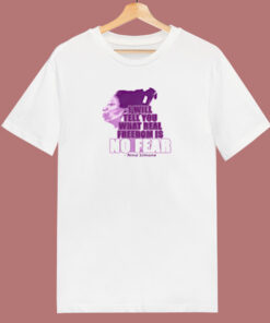 Nina Simone Freedom Is No Fear 80s T Shirt