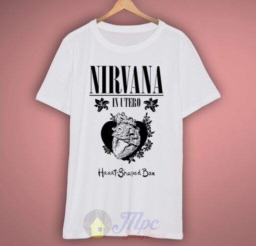 Nirvana Heart In Utero Grunge T-Shirt