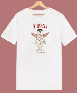 Nirvana In Utero Cartoon T Shirt Style