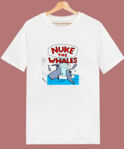 Nuke The Whales Breathable 80s T Shirt 1