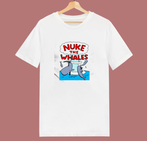 Nuke The Whales Breathable 80s T Shirt