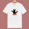 Nurse Meow Middle Finger 80s T Shirt