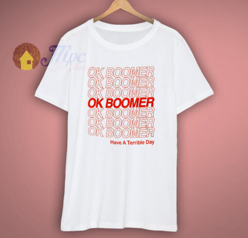 OK Boomer Funny Meme T Shirt