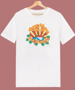 Ocean Waves Sunny Days 80s T Shirt Style