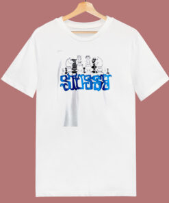 Official Stussy Pion Chess 80s T Shirt
