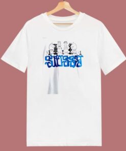 Official Stussy Pion Chess 80s T Shirt