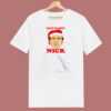 Old Saint Nick Christmas 80s T Shirt