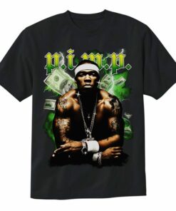 50 Cent P.I.M.P Vintage Style T-Shirt