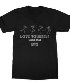 BTS Bangtan Sonyeondan Flower T-Shirt (Men)