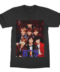 BTS K-Pop Vintage Style T-Shirt