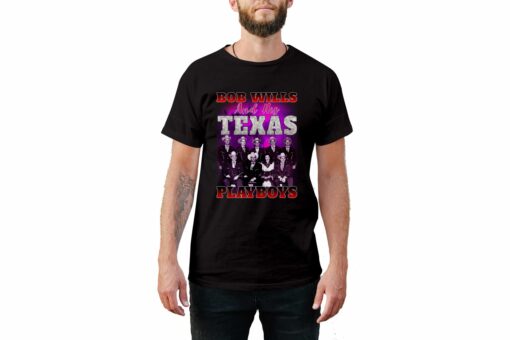 Bob Wills and his Texas Playboys Vintage Style T-Shirt