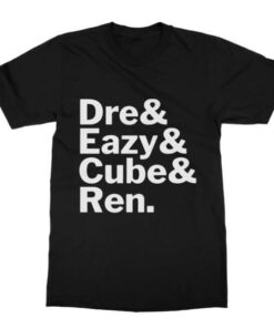 Dre Eazy Cube Ren NWA T-Shirt (Men)
