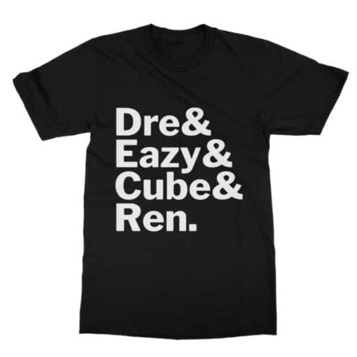 Dre Eazy Cube Ren NWA T-Shirt (Men)