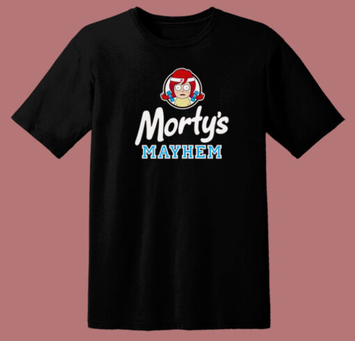 Mortys Mayhem Wendys T Shirt Style