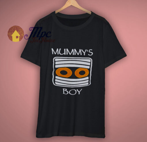 Mummys Boy Halloween Shirt