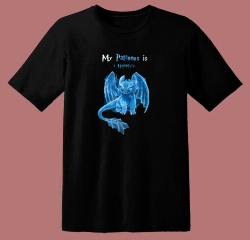 My Patronus Is A Night Fury Toothless 80s T Shirt