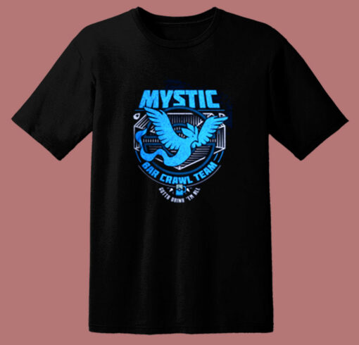 Mystic Bar Crawl Team Pokemon 80s T Shirt