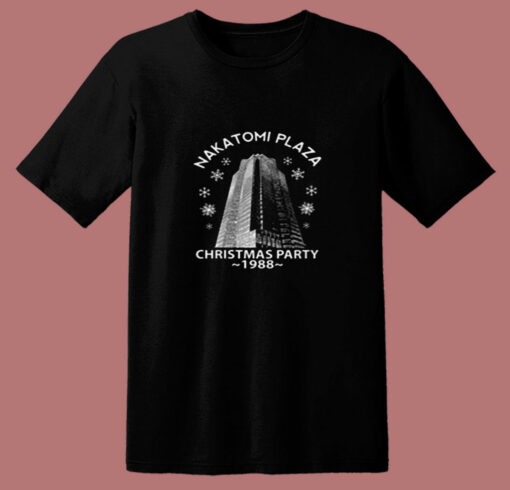 Nakatomi Plaza Christmas Party 1988 80s T Shirt