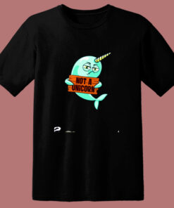 Narwhal Not A Unicorn 80s T Shirt Narwhal Not A Unicorn 80s T Shirt