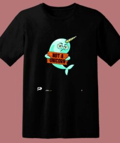 Narwhal Not A Unicorn 80s T Shirt