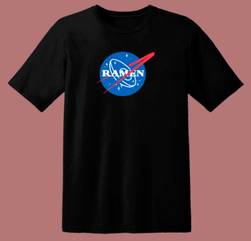 Nasa Space Ramen 80s T Shirt